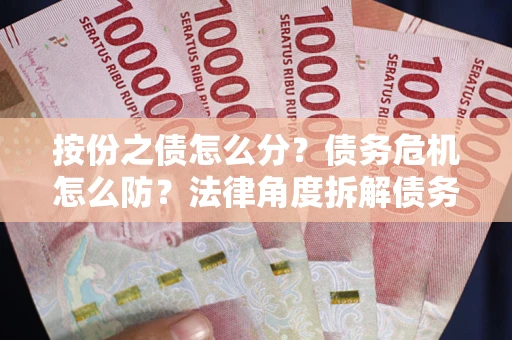 武汉按份之债怎么分？债务危机怎么防？法律角度拆解债务分配与风险自保指南