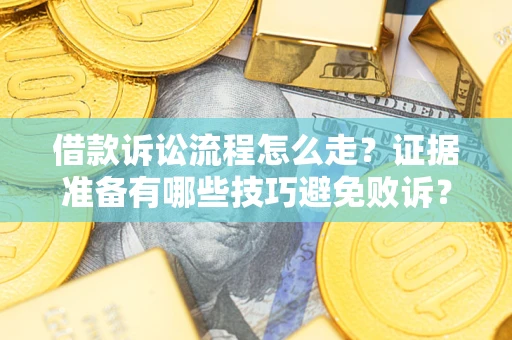 武汉借款诉讼流程怎么走？证据准备有哪些技巧避免败诉？