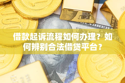 武汉借款起诉流程如何办理？如何辨别合法借贷平台？