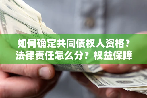 武汉如何确定共同债权人资格？法律责任怎么分？权益保障技巧揭秘！