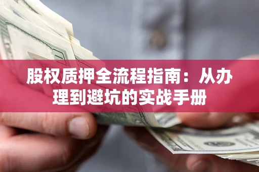 武汉股权质押全流程指南：从办理到避坑的实战手册