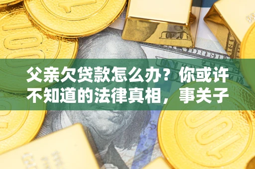 武汉父亲欠贷款怎么办？你或许不知道的法律真相，事关子女未来