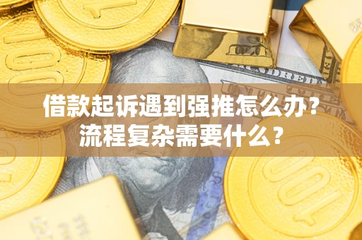 武汉借款起诉遇到强推怎么办？流程复杂需要什么？