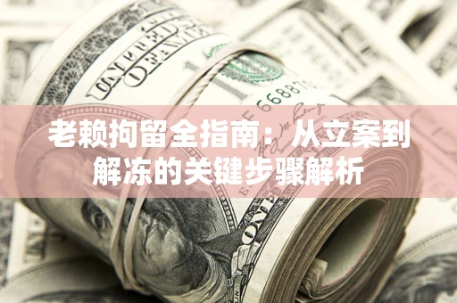武汉老赖拘留全指南：从立案到解冻的关键步骤解析