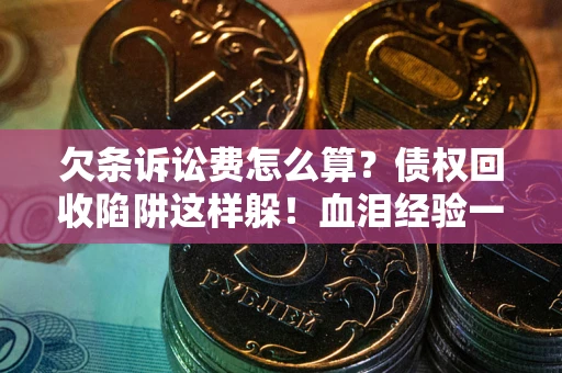 武汉欠条诉讼费怎么算？债权回收陷阱这样躲！血泪经验一次讲透