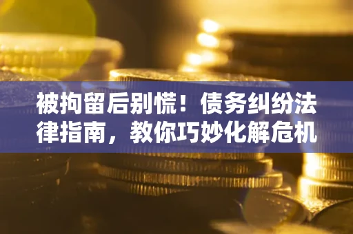 武汉被拘留后别慌！债务纠纷法律指南，教你巧妙化解危机