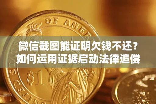 武汉微信截图能证明欠钱不还？如何运用证据启动法律追偿程序？