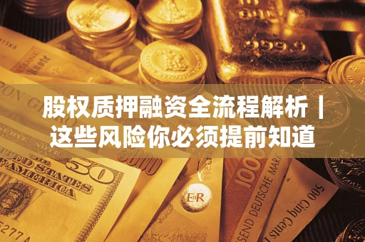 武汉股权质押融资全流程解析｜这些风险你必须提前知道
