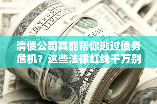 武汉清债公司真能帮你逃过债务危机？这些法律红线千万别踩