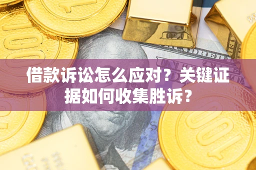 武汉借款诉讼怎么应对？关键证据如何收集胜诉？