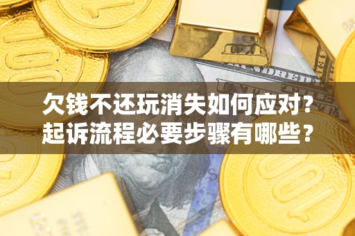 武汉欠钱不还玩消失如何应对？起诉流程必要步骤有哪些？
